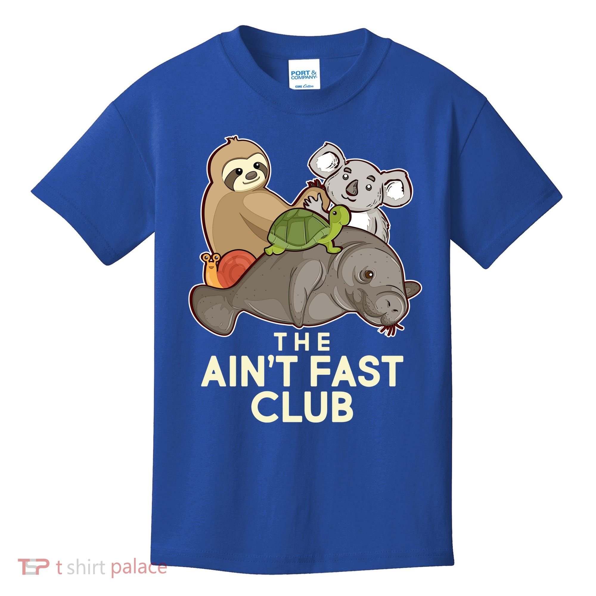 Ain't Fast Club Funny Animal Kids T-Shirt