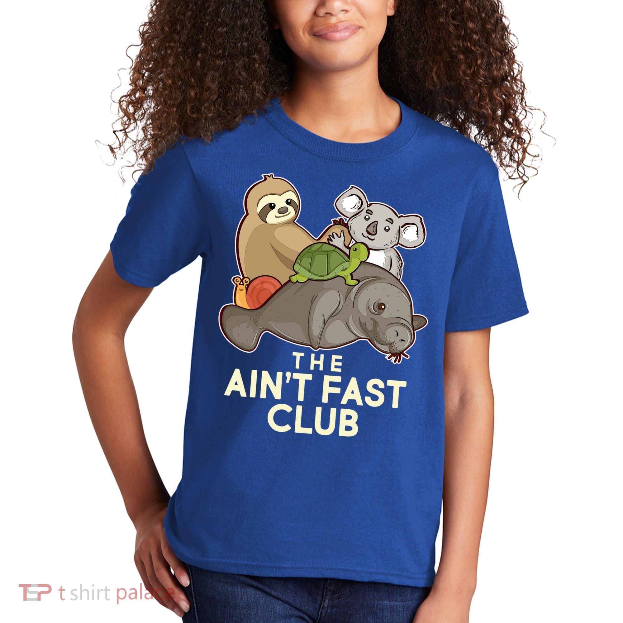 Ain't Fast Club Funny Animal Kids T-Shirt