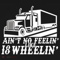 Ain't No Feelin' Like 18 Wheelin' Visor thumb 3