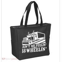 Ain't No Feelin' Like 18 Wheelin' Tote Bag thumb 2