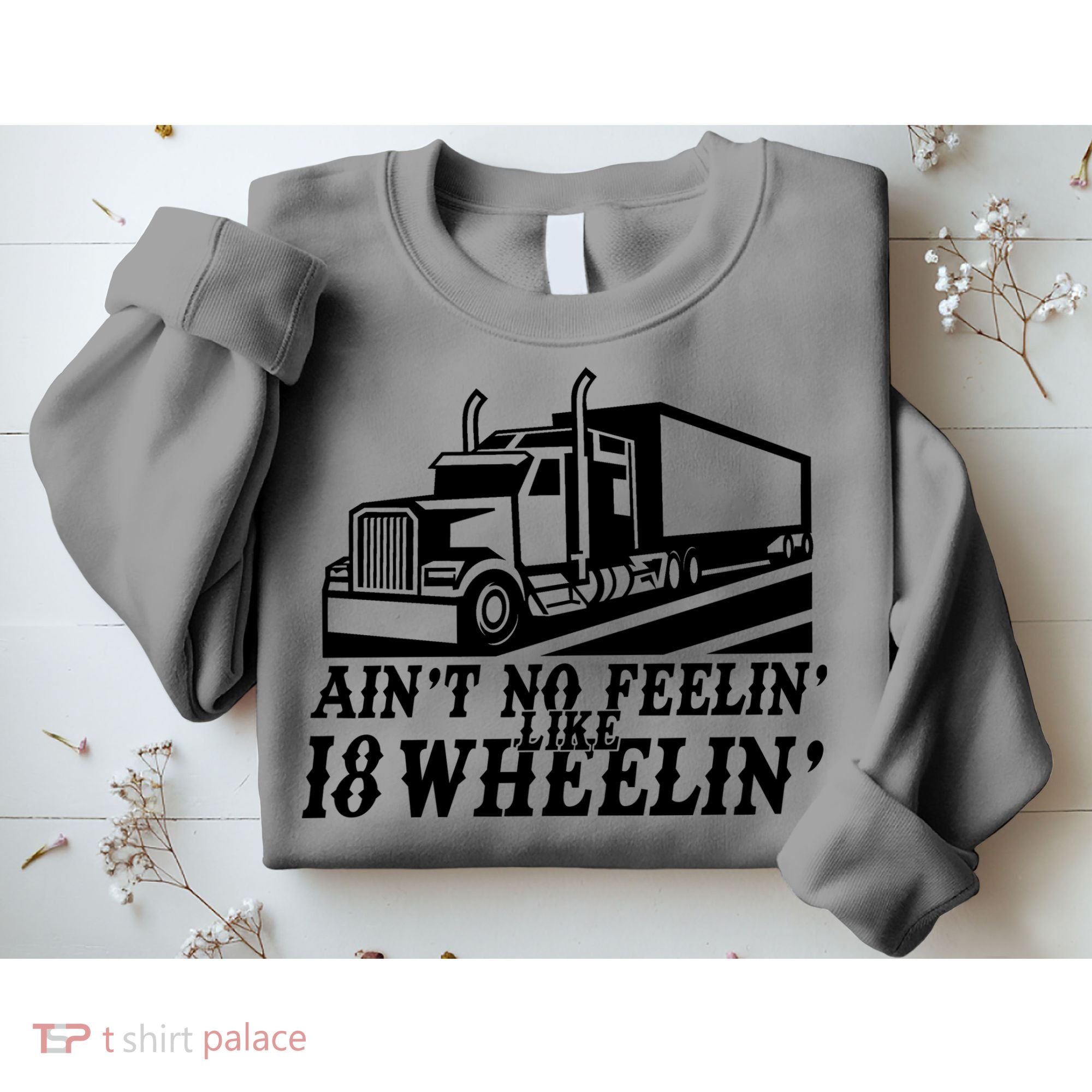 Ain't No Feelin' Like 18 Wheelin' Sweatshirt