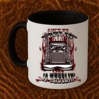 Ain't No Feeling Like 18 Wheeling Coffee Mug thumb 2