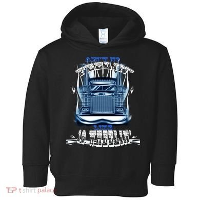 Ain't No Feeling Like 18 Wheeling Toddler Hoodie