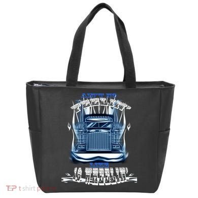 Ain't No Feeling Like 18 Wheeling Tote Bag