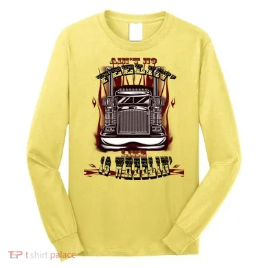 Ain't No Feeling Like 18 Wheeling Long Sleeve Shirt