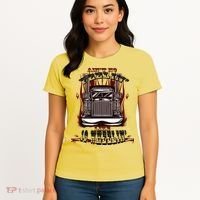 Ain't No Feeling Like 18 Wheeling Women's T-Shirt thumb 4