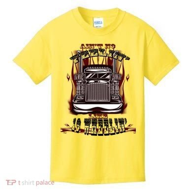Ain't No Feeling Like 18 Wheeling Kids T-Shirt