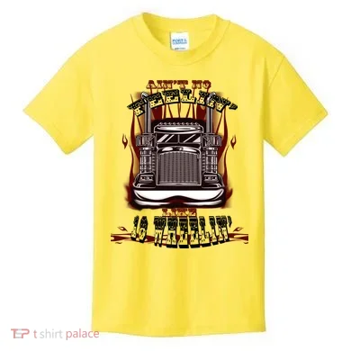 Ain't No Feeling Like 18 Wheeling Kids T-Shirt