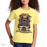 Ain't No Feeling Like 18 Wheeling Kids T-Shirt thumb 2