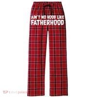 Ain't No Hood Like Fatherhood Women's Flannel Plaid Pajama Pants thumb 0