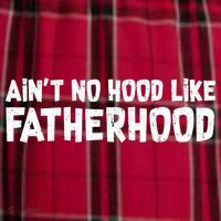 Ain't No Hood Like Fatherhood Women's Flannel Plaid Pajama Pants thumb 2