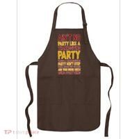 Ain't No Party Like A Thanksgiving Party Apron thumb 0