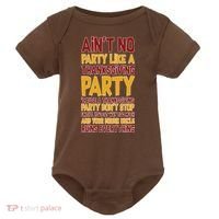 Ain't No Party Like A Thanksgiving Party Baby Bodysuit thumb 0