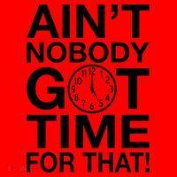 Ain't Nobody Got Time For That! Santa Hat thumb 1