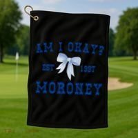 Am I Okay Moroney Golf Towel thumb 1