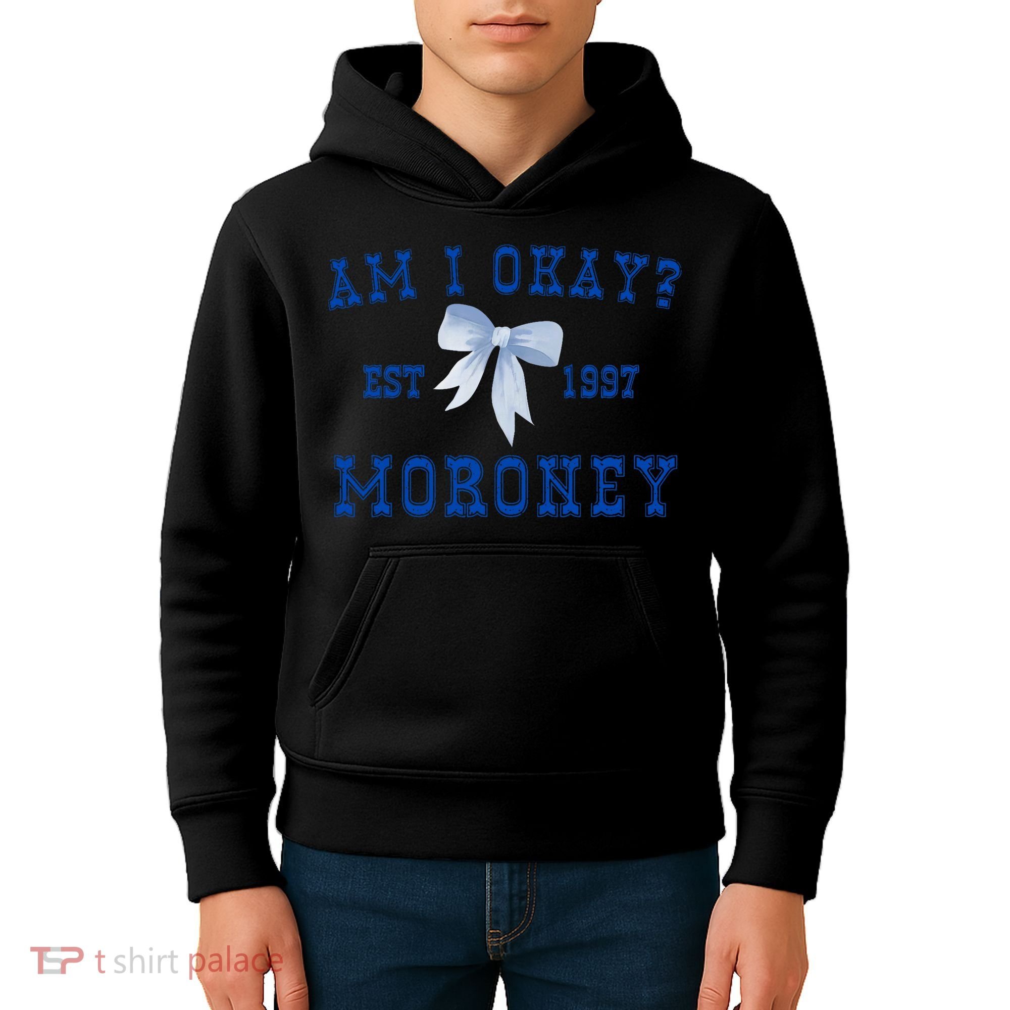 Am I Okay Moroney Kids Hoodie