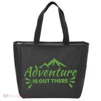 Adventure Is Out There Mountain Camping Tote Bag thumb 0