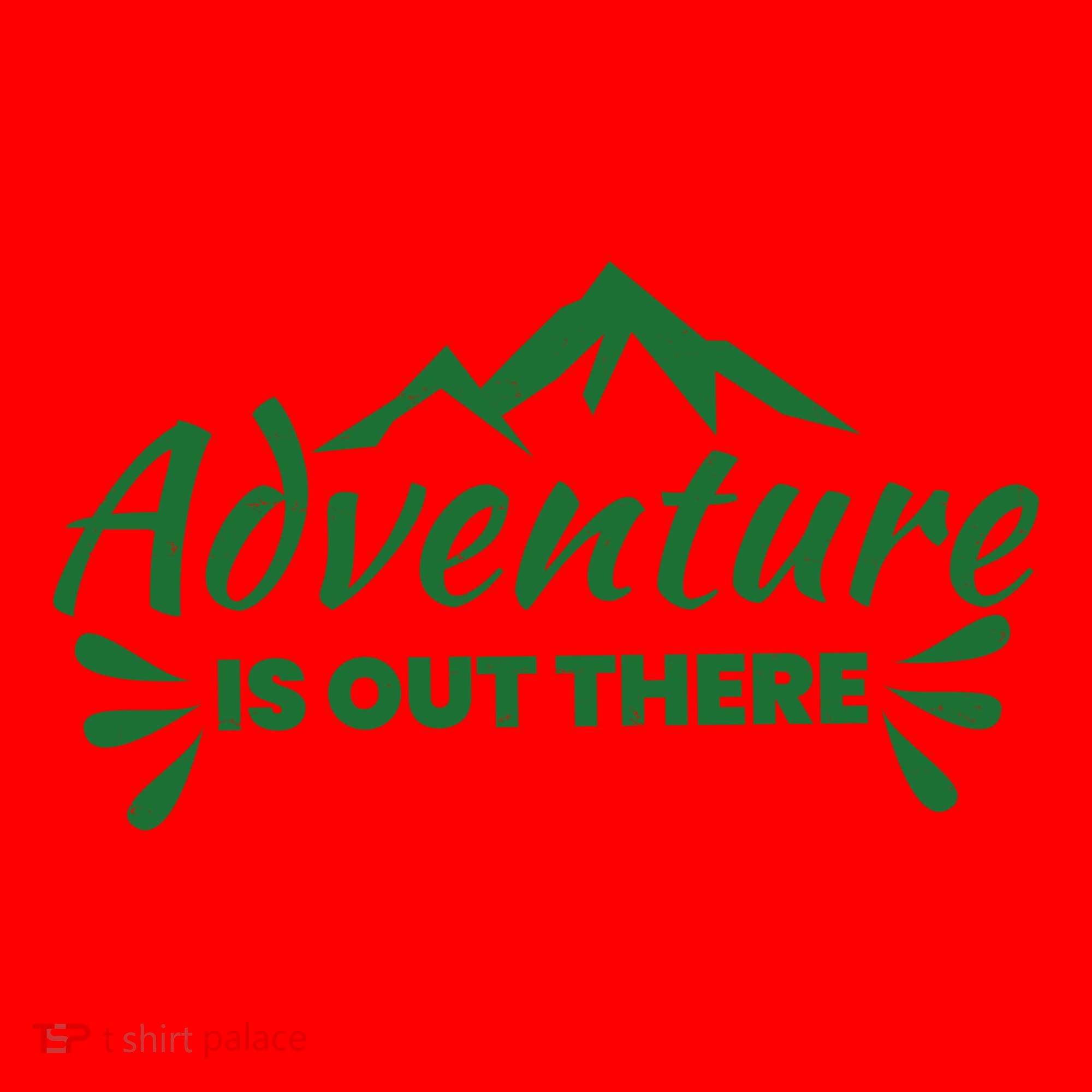 Adventure Is Out There Mountain Camping Santa Hat