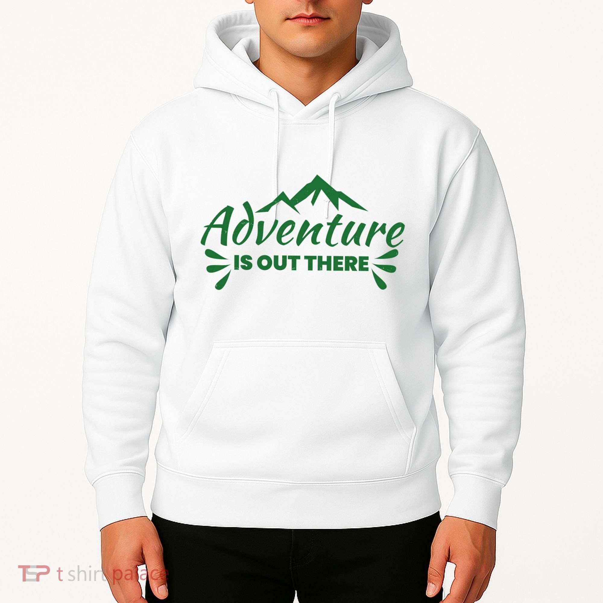 Adventure Is Out There Mountain Camping Hoodie
