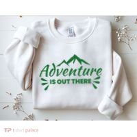 Adventure Is Out There Mountain Camping Sweatshirt thumb 2