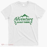 Adventure Is Out There Mountain Camping T-Shirt thumb 0