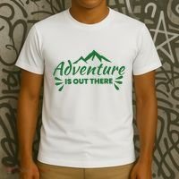 Adventure Is Out There Mountain Camping T-Shirt thumb 3