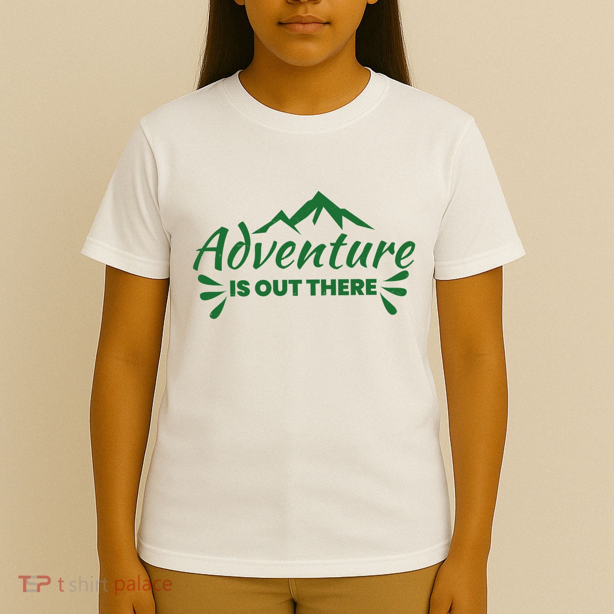 Adventure Is Out There Mountain Camping T-Shirt