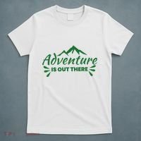 Adventure Is Out There Mountain Camping T-Shirt thumb 5