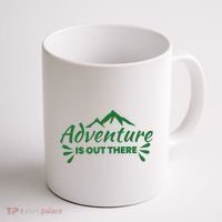 Adventure Is Out There Mountain Camping Coffee Mug thumb 1