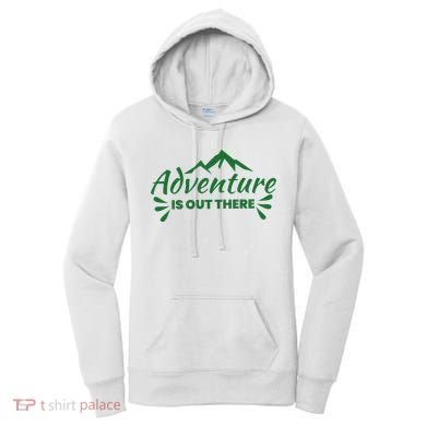 Adventure Is Out There Mountain Camping Women's Hoodie