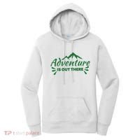 Adventure Is Out There Mountain Camping Women's Hoodie thumb 0