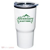 Adventure Is Out There Mountain Camping Tumbler thumb 0