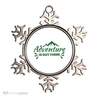 Adventure Is Out There Mountain Camping Ornament