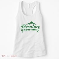 Adventure Is Out There Mountain Camping Women's Tank Top thumb 0