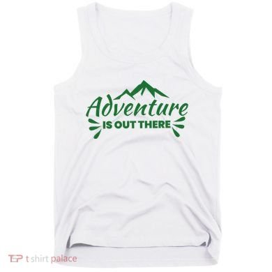 Adventure Is Out There Mountain Camping Tank Top