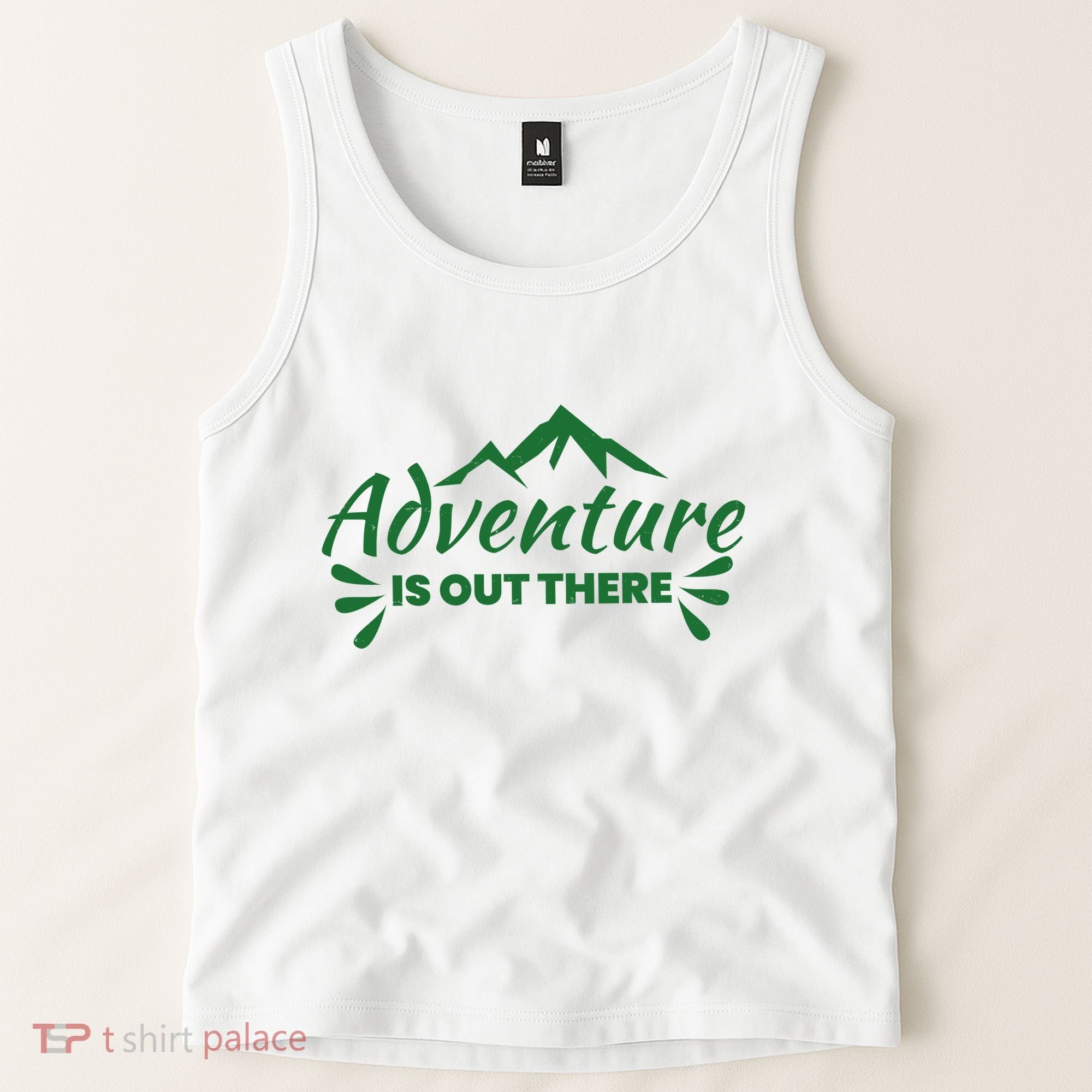 Adventure Is Out There Mountain Camping Tank Top