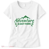 Adventure Is Out There Mountain Camping Women's T-Shirt thumb 0