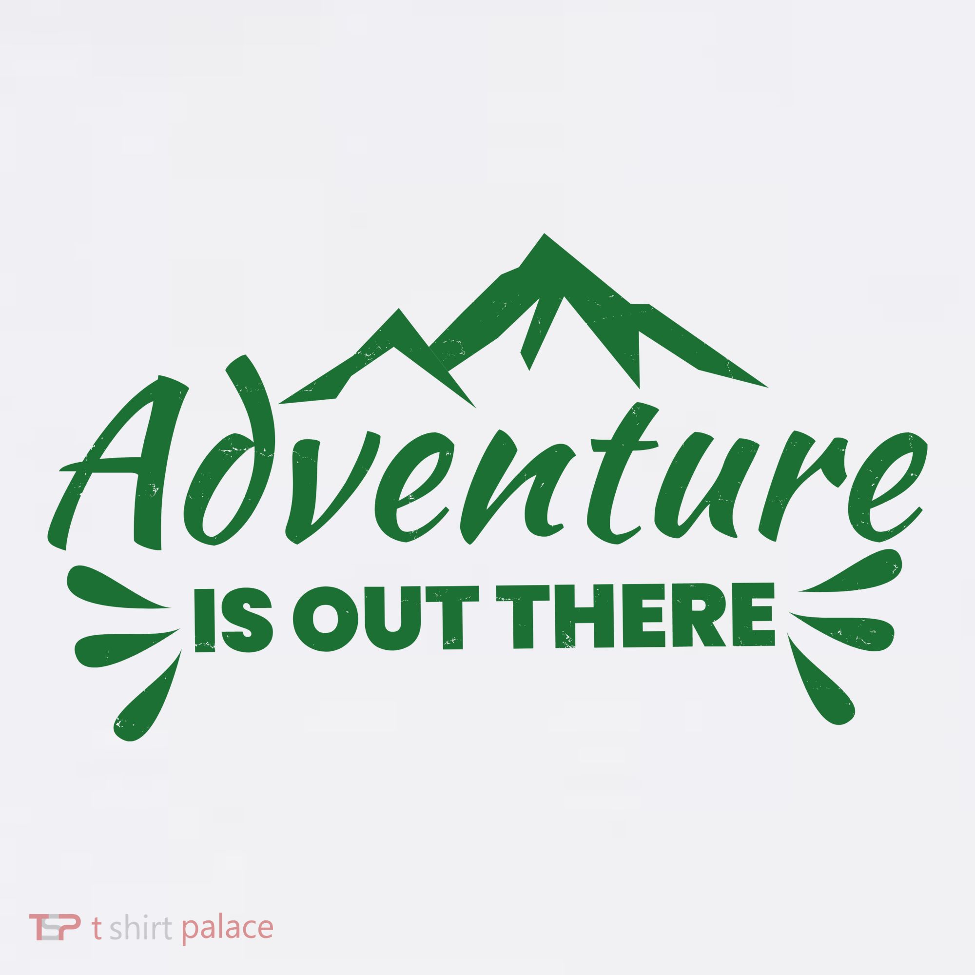 Adventure Is Out There Mountain Camping Women's T-Shirt