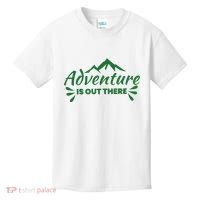 Adventure Is Out There Mountain Camping Kids T-Shirt thumb 0