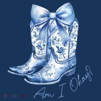 Am I Okay Boot Cowgirl Coquette Bow Sweatshirt thumb 3
