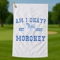 Am I Okay Moroney Golf Towel thumb 1