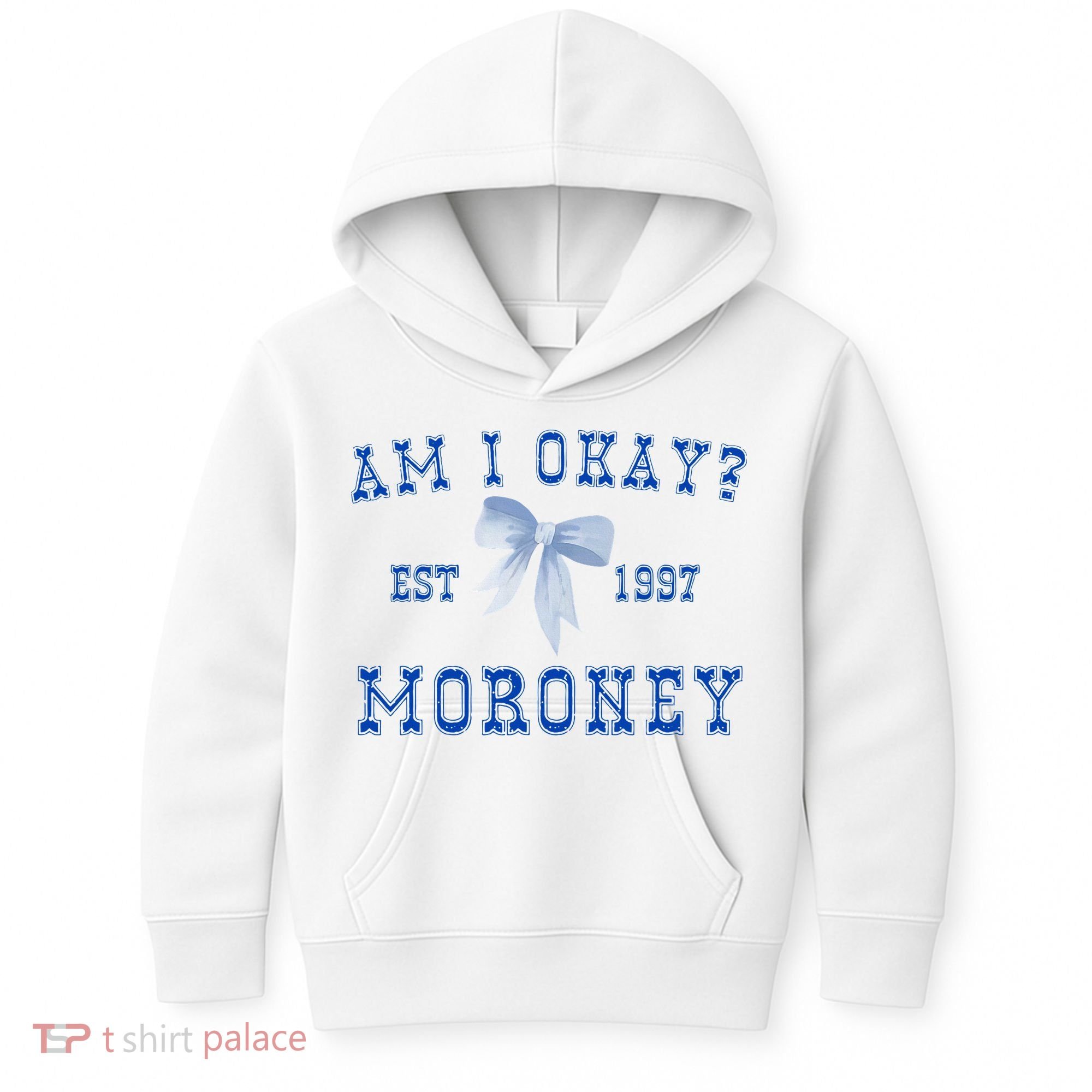Am I Okay Moroney Kids Hoodie