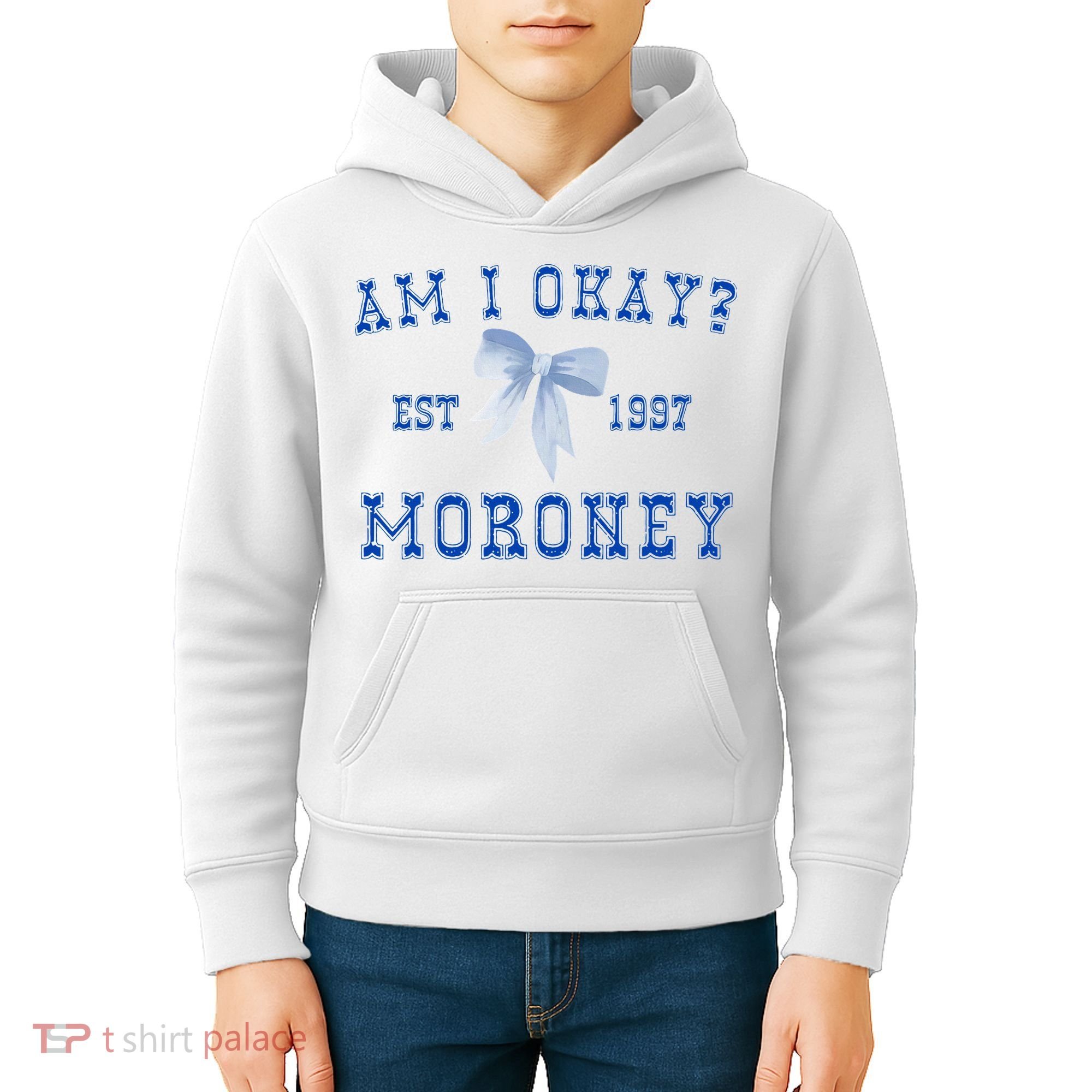Am I Okay Moroney Kids Hoodie