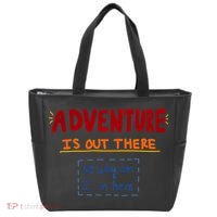 Adventure Is Out There Ajr Lyric Tote Bag thumb 0