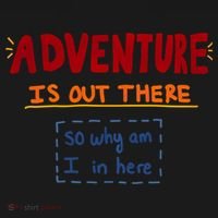 Adventure Is Out There Ajr Lyric Tote Bag thumb 4
