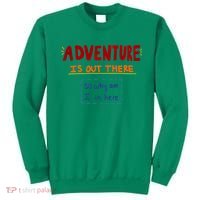 Adventure Is Out There Ajr Lyric Sweatshirt thumb 0