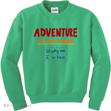 Adventure Is Out There Ajr Lyric Kids Sweatshirt