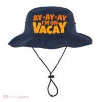 AyAyAy Im On Vacay Summer Vacation Tropical Beach Bucket Hat thumb 0