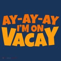 AyAyAy Im On Vacay Summer Vacation Tropical Beach Hat thumb 2