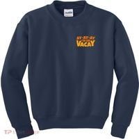 AyAyAy Im On Vacay Summer Vacation Tropical Beach Kids Sweatshirt thumb 0